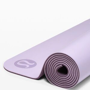 Lululemon Lavender Yoga Mat with Logo (new) 5mm thick